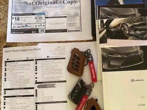 Used 2021 Lexus LC 500 Convertible w/ Touring Package RWD image 20