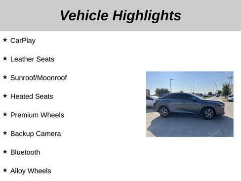 Used 2023 Lexus RX 350 Premium w/ Accessory Package (K3) FWD image 5