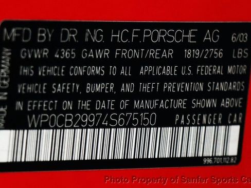 Used 2004 Porsche 911 Turbo image 50