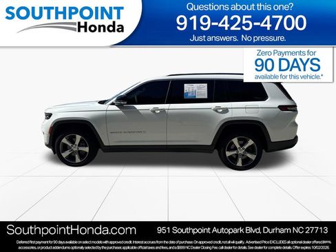 Used 2021 Jeep Grand Cherokee L Limited w/ Luxury Tech Group II AWD/4WD image 4