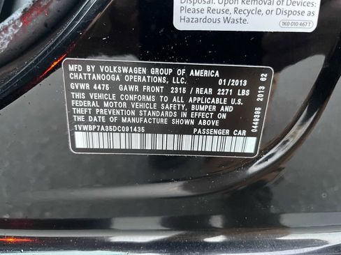 Used 2013 Volkswagen Passat 2.5 SE image 26