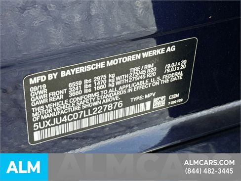 Used 2020 BMW X5 M50i w/ Executive Package image 37