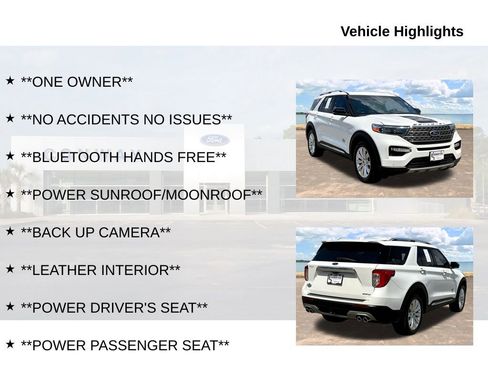 Used 2021 Ford Explorer King Ranch w/ Premium Technology Package AWD/4WD image 6