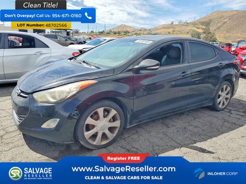 Used 2012 Hyundai Elantra Limited w/ Technology Pkg 5 FWD image 1