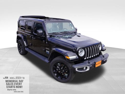 Certified 2021 Jeep Wrangler Unlimited Sahara w/ Cold Weather Group AWD/4WD image 1