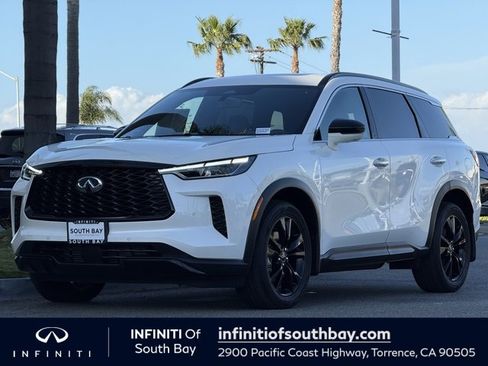 Certified 2025 INFINITI QX60 Luxe w/ Black Edition image 1