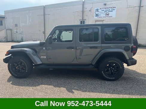 Used 2023 Jeep Wrangler Unlimited Sahara w/ Cold Weather Group AWD/4WD image 1