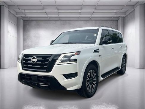 Used 2021 Nissan Armada SL w/ Midnight Edition Package RWD image 7