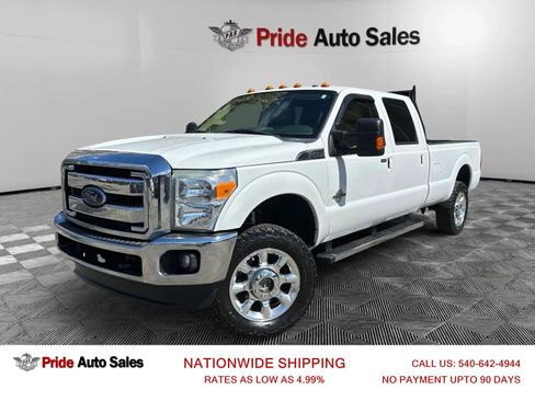 Used 2013 Ford F350 Lariat w/ Snow Plow Prep Pkg AWD/4WD image 1