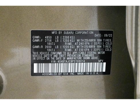 Used 2023 Subaru Outback Onyx Edition image 45