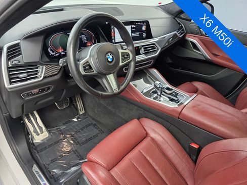 Used 2021 BMW X6 M50i w/ Premium Package AWD/4WD image 10