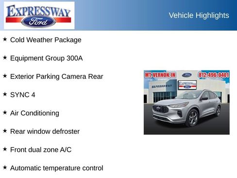 Used 2023 Ford Escape ST-Line w/ Cold Weather Package FWD image 2