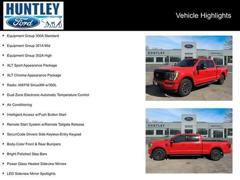 Used 2022 Ford F150 XLT w/ Equipment Group 302A High image 2