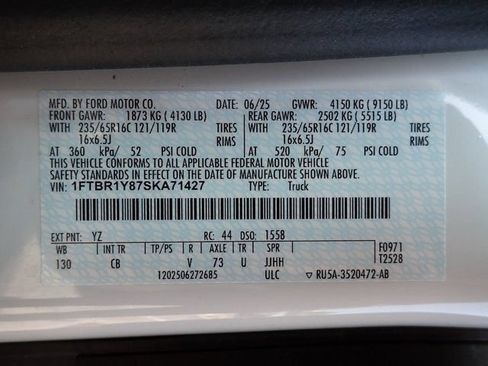 Certified 2025 Ford Transit 250 Low Roof w/ Exterior Upgrade Package RWD image 22