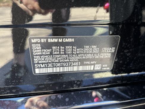 New 2026 BMW X5 M Competition w/ Executive Package AWD/4WD image 37