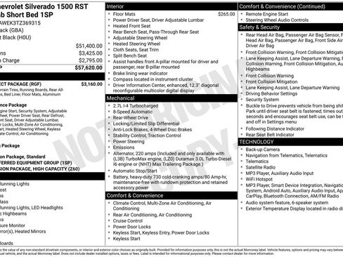 New 2026 Chevrolet Silverado 1500 RST w/ RST Select Package RWD image 9