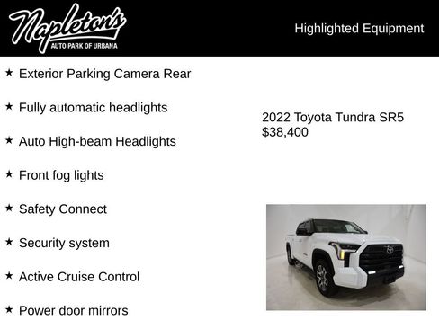 Used 2022 Toyota Tundra SR5 image 16