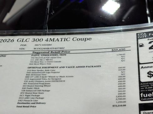 New 2026 Mercedes-Benz GLC 300 4MATIC image 19