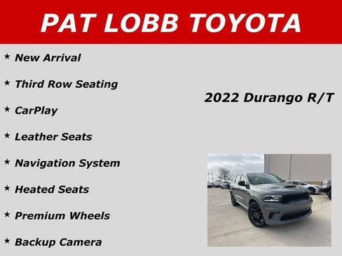 Used 2022 Dodge Durango R/T w/ Blacktop Package image 28