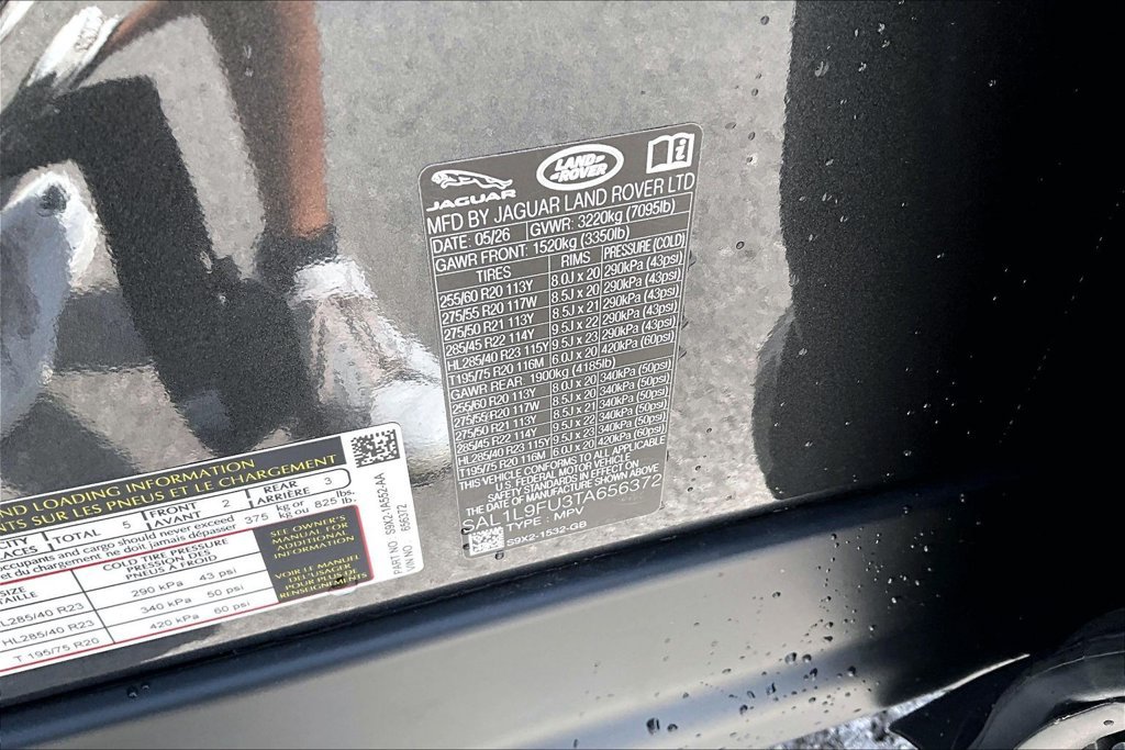 New 2026 Land Rover Range Rover Sport Dynamic SE AWD/4WD image 13