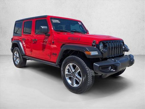 Used 2021 Jeep Wrangler Unlimited Sport AWD/4WD image 3