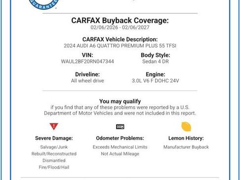 Used 2024 Audi A6 Premium Plus image 2