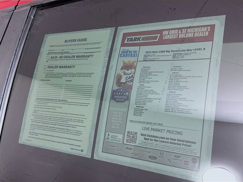 Certified 2023 RAM 1500 Big Horn image 16