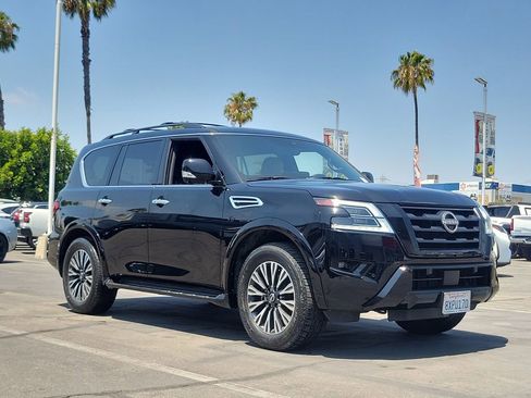 Certified 2021 Nissan Armada SL w/ Midnight Edition Package RWD image 1