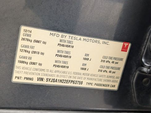 Used 2014 Tesla Model S P85D image 38