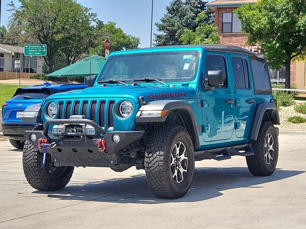 Used 2020 Jeep Wrangler Unlimited Rubicon w/ Cold Weather Group AWD/4WD image 4