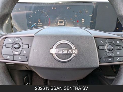 Certified 2026 Nissan Sentra SV w/ Floor Mat Package FWD image 12