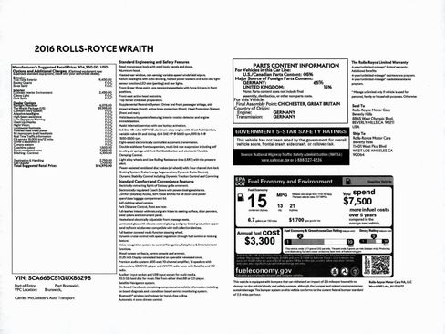 Used 2016 Rolls-Royce Wraith image 63