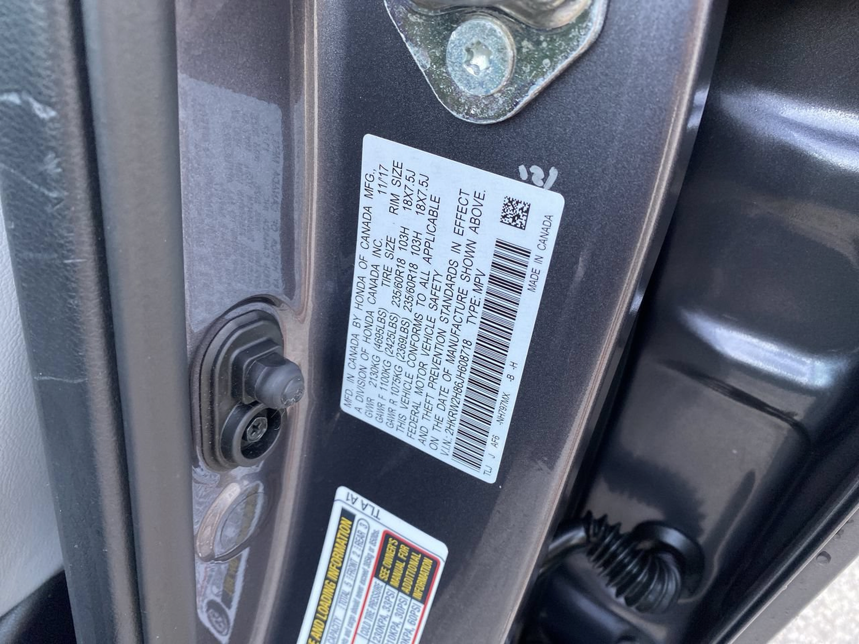 Certified 2018 Honda CR-V EX-L image 37
