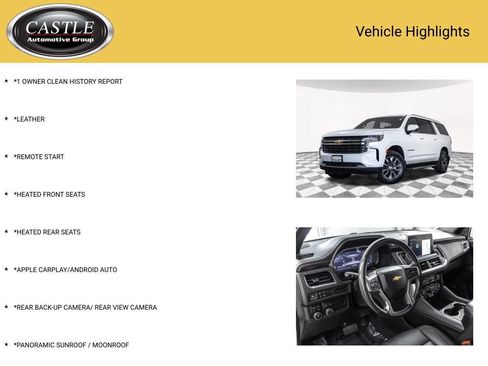 Used 2022 Chevrolet Suburban LT w/ Luxury Package AWD/4WD image 3