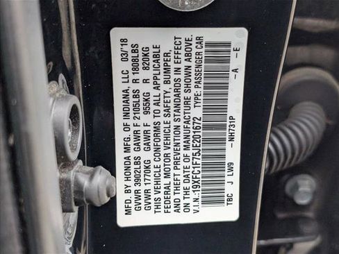 Used 2018 Honda Civic EX-L image 24
