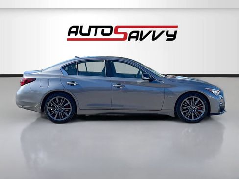 Used 2018 INFINITI Q50 Red Sport 400 w/ Cargo Package (L95) RWD image 8