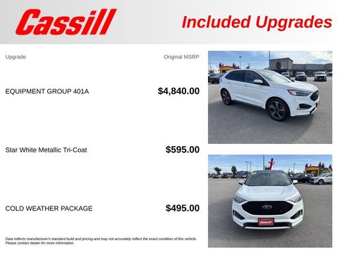 Used 2020 Ford Edge ST w/ Equipment Group 401A AWD/4WD image 30