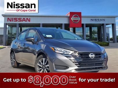 New 2025 Nissan Versa SV w/ Trunk Package