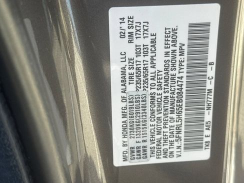 Used 2014 Honda Odyssey EX-L image 30
