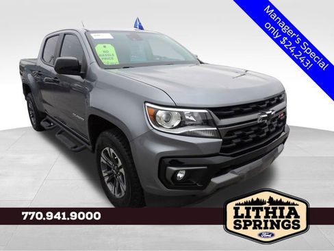 Used 2021 Chevrolet Colorado Z71 w/ Safety Package image 1