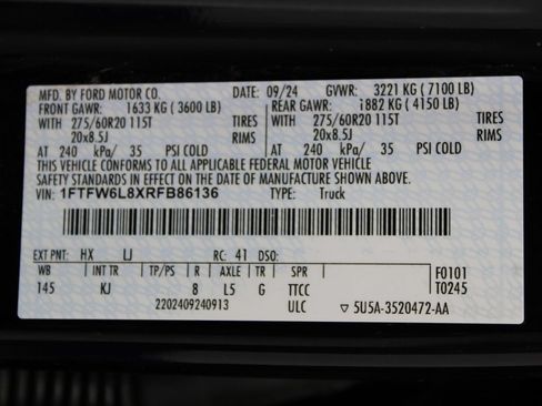 Used 2024 Ford F150 King Ranch w/ FX4 Off-Road Package AWD/4WD image 84