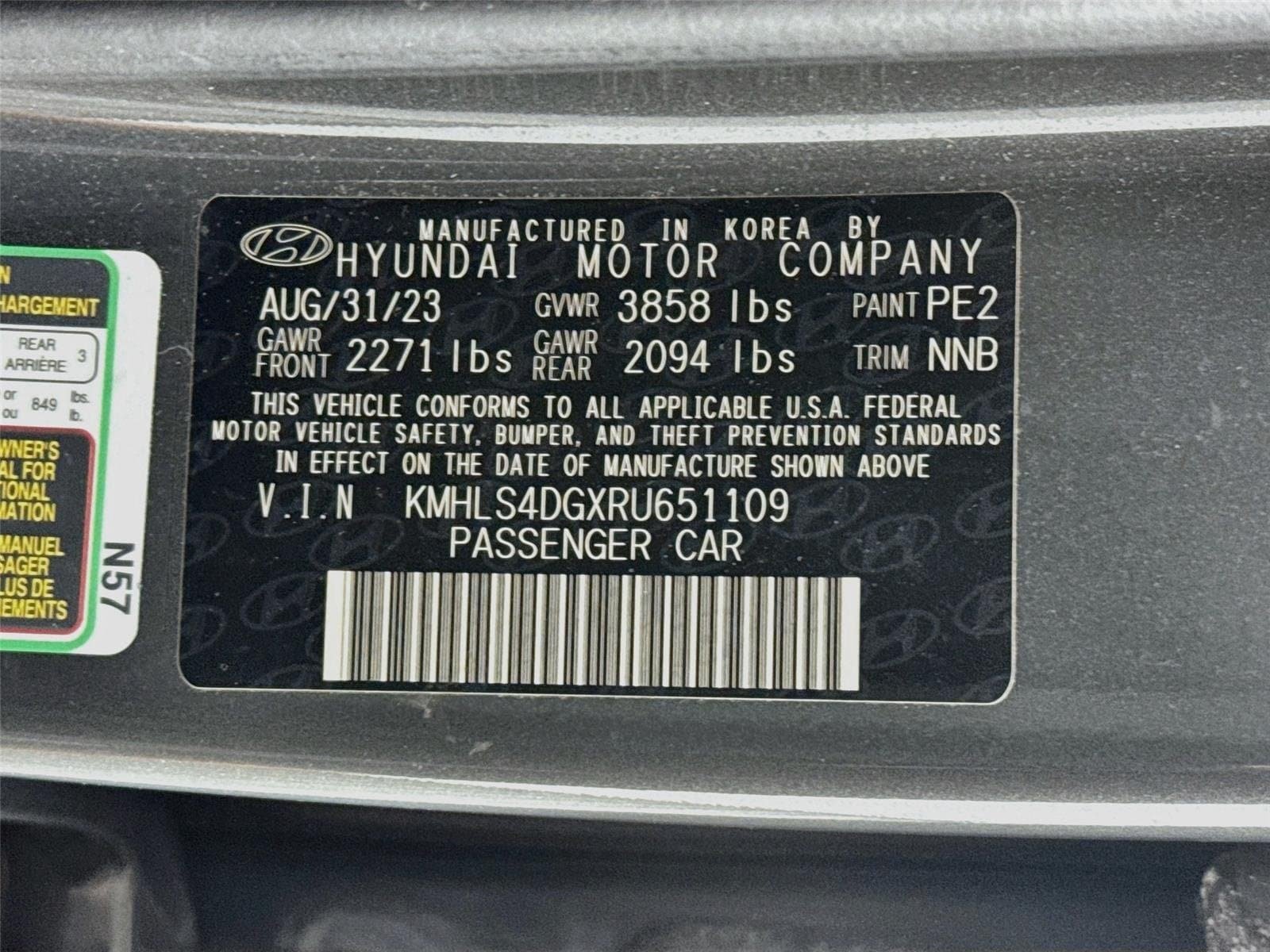 Certified 2024 Hyundai Elantra SEL w/ Convenience Package FWD image 32