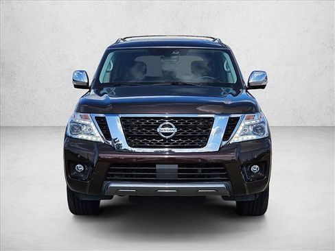 Used 2019 Nissan Armada Platinum w/ Interior Lighting Package RWD image 2