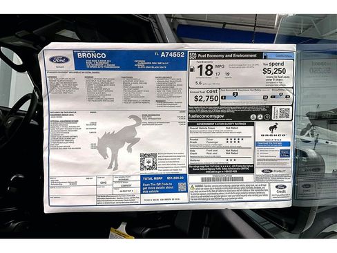 New 2026 Ford Bronco 2-Door AWD/4WD image 46