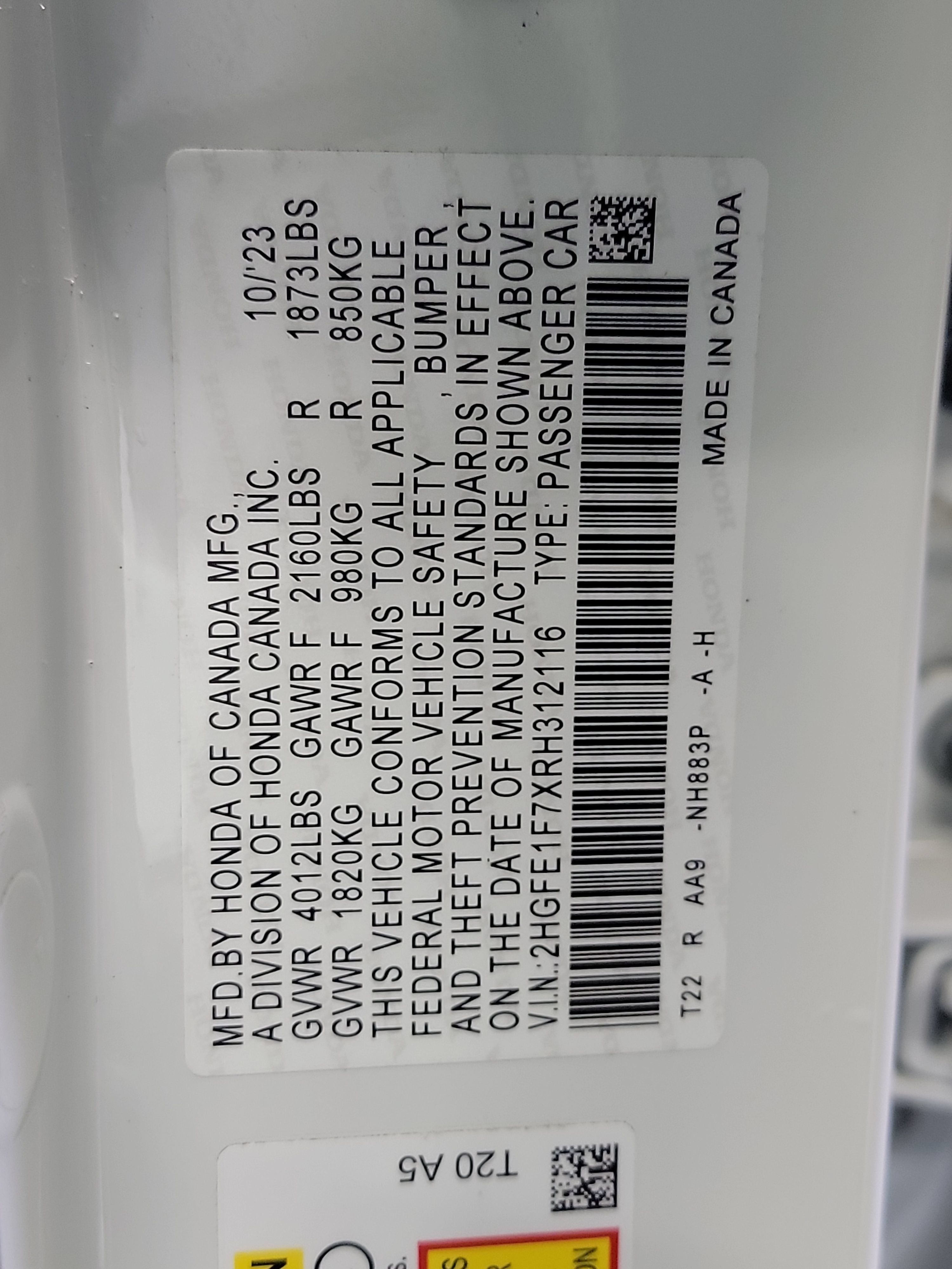 Used 2024 Honda Civic EX image 33
