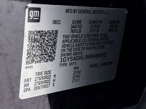 Used 2021 Cadillac Escalade Sport Platinum w/ Heavy-Duty Trailer Package image 48