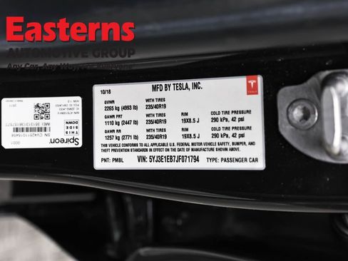 Used 2018 Tesla Model 3 Long Range image 30