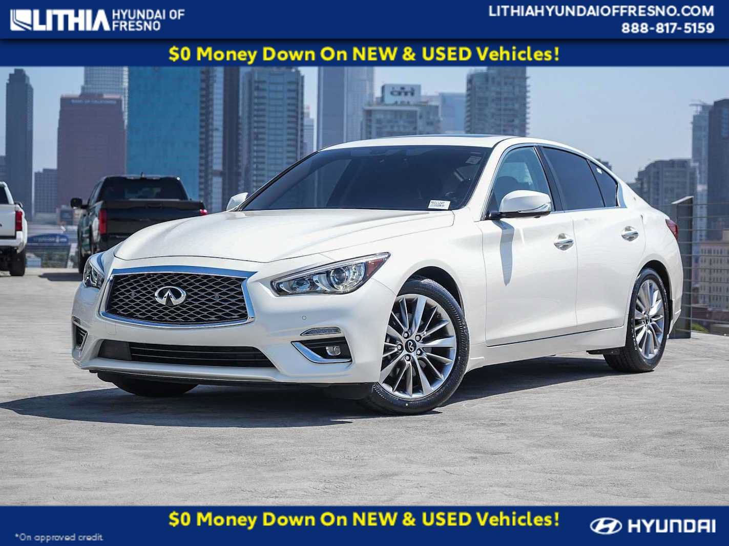 Used 2024 INFINITI Q50 Luxe w/ Cargo Package RWD image 1