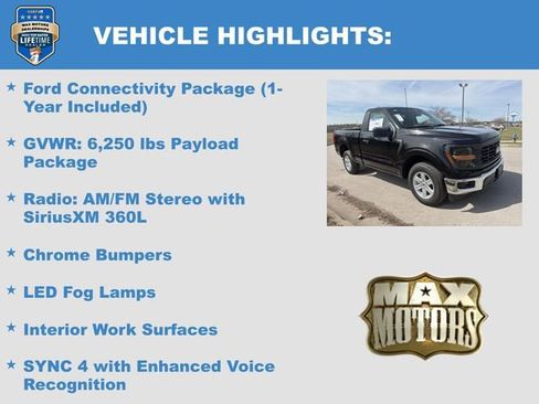 New 2026 Ford F150 XL w/ Equipment Group 103A High image 12