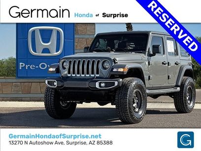 Used 2020 Jeep Wrangler Unlimited Sahara w/ Uconnect 4C Nav & Sound Group